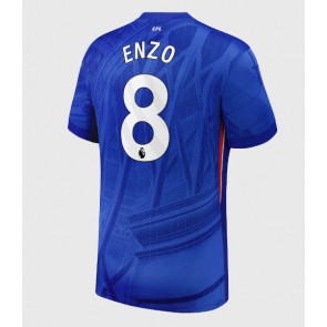 Chelsea Enzo Fernandez #8 Hjemmebanetrøje 2025-26 Kortærmet